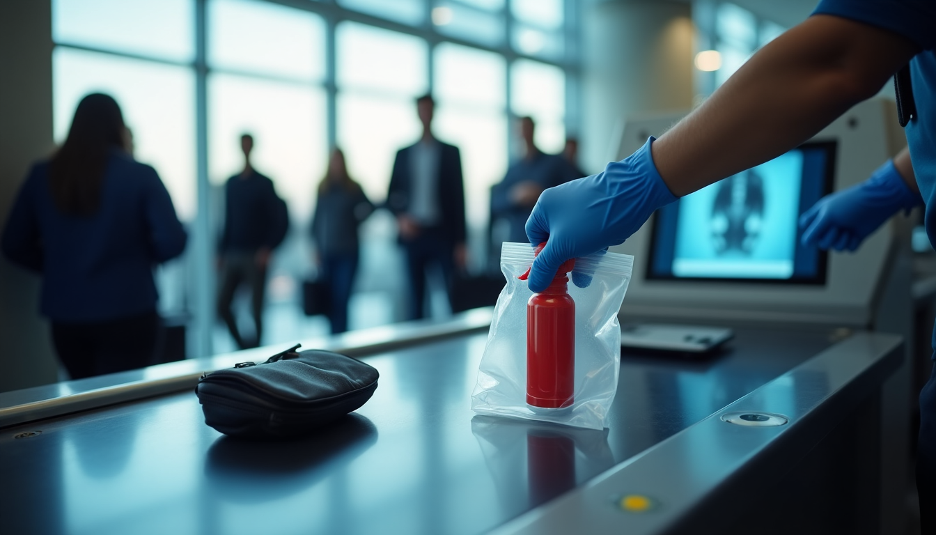 Pepper Spray on a Plane